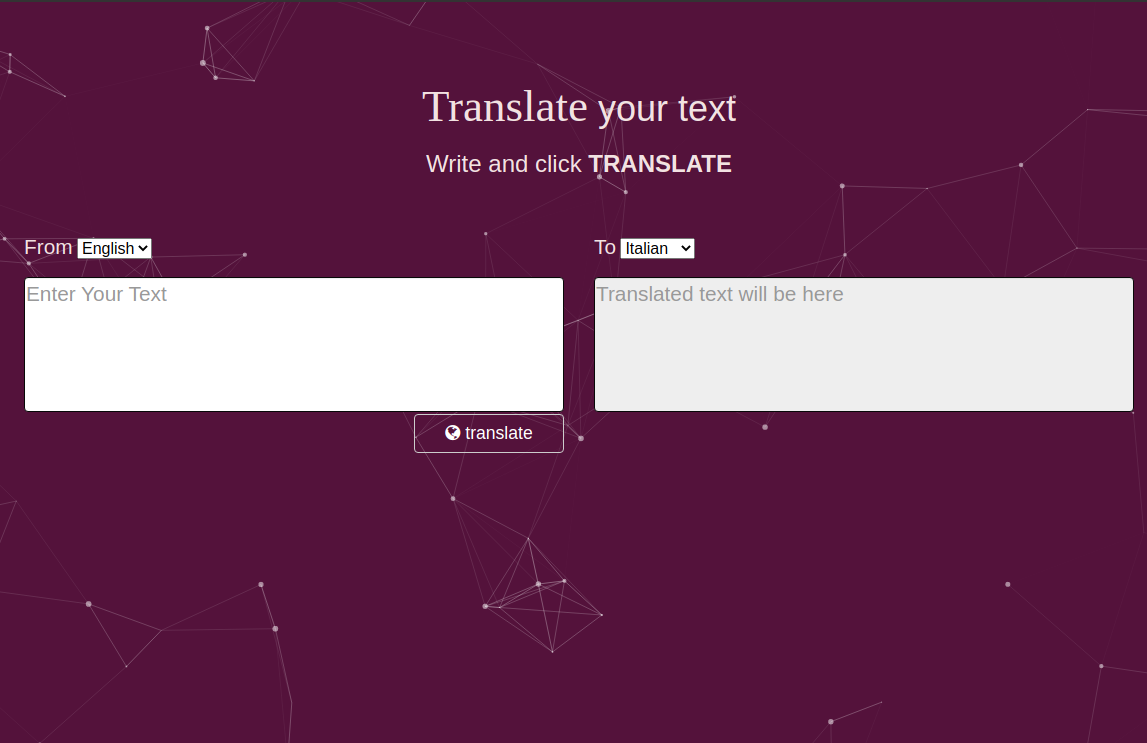 The webpage